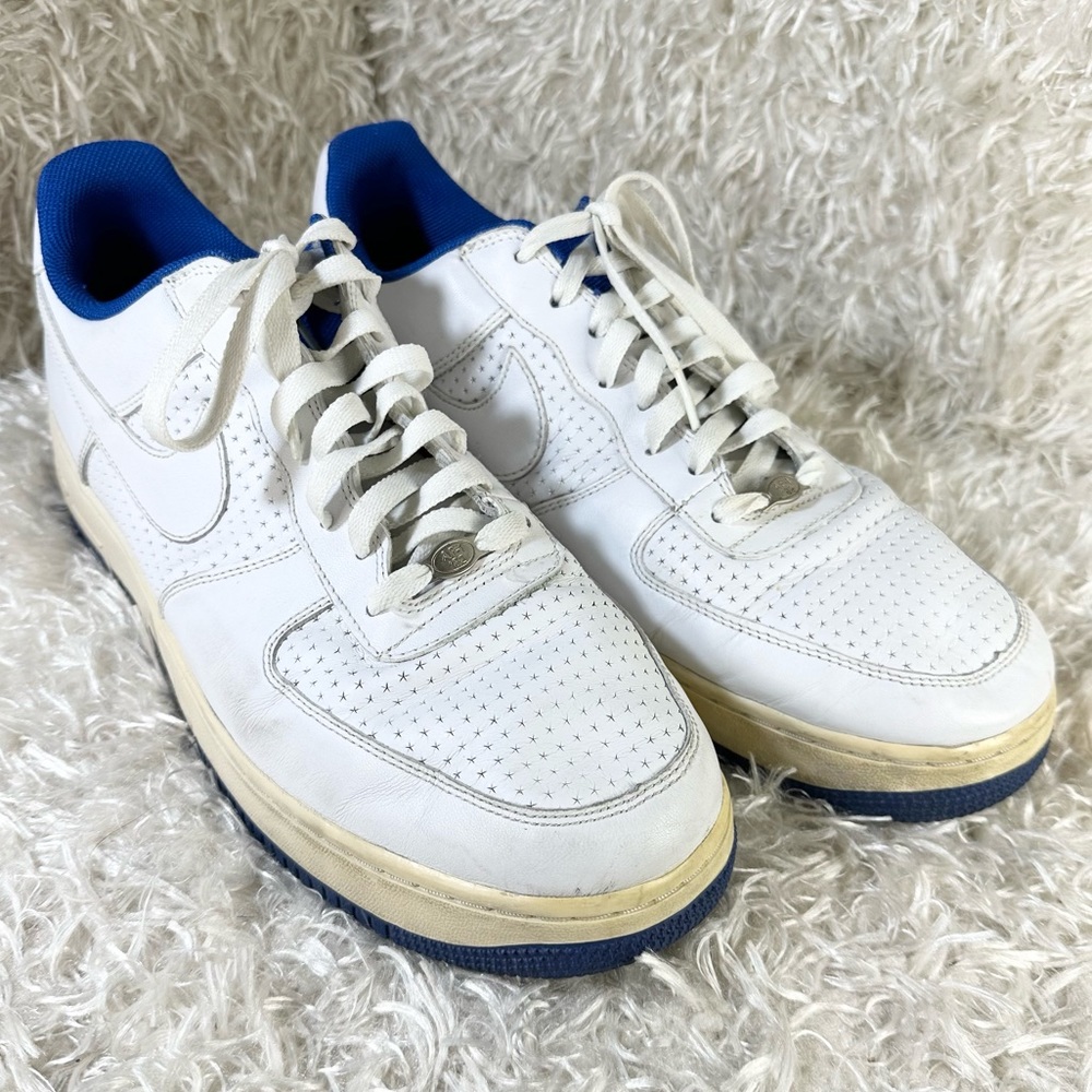Nike Air Force 1 Low Vintage Stars Blue White Men’s Size 14